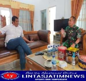 Pererat Sinergitas, Dandim 0801/Pacitan Silaturahmi Ke Wakil Bupati Pacitan
