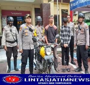 Polsek Tambaksari Kembalikan Sepeda Motor saat Operasi Balap Liar Waktu Lalu