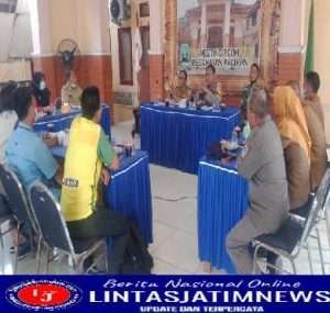 Rakor 3 Pilar Kecamatan Paciran Untuk Perkuat Kamtibmas Jelang Liburan