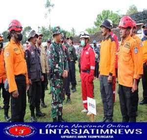 Dandim 0732/Sleman Pimpin Apel Latihan Penanggulangan Bencana Alam