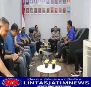 Audiensi Bersama PWI, Kapolres Trenggalek Ungkap Peran Penting Media