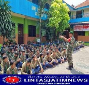 Babinsa Kel.Tipes Berikan Semangat dan Motifasi kepada generasi penerus bangsa