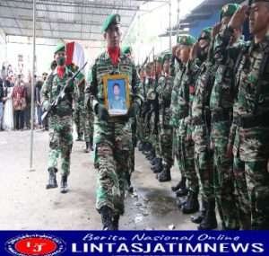 Dandim Beri Penghormatan Terakhir