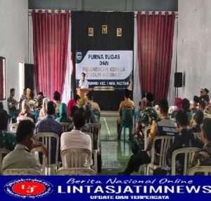 Danramil 0801/01 Pacitan Bersama Forkopimcam Hadiri Acara Pelantikan Kepala Dusun