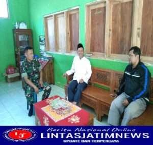 Sambagi Ponpes, Babinsa Ngaglik laksanakan Komsos menjaga tali silahturahmi
