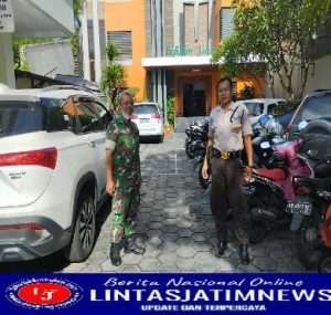 Serka Aris Amankan Ibadah Mingguan di GKIM