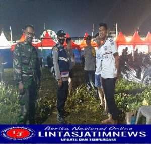 Antisipasi Tawuran, Kapolsek Solokuro Pimpin Patroli Malam Minggu