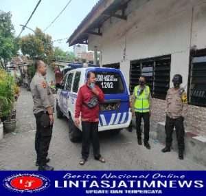 Polsek Tambaksari Bersama Tiga Pilar Melakukan Patroli Rutin Antisipasi Perjudian Burung Merpati