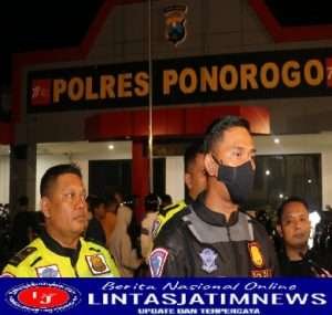 Patroli Cipta Kondisi, Polres Ponorogo Amankan Puluhan Motor Untuk Aksi Balap Liar
