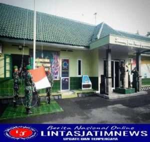 Kodim 0731/Kulon Progo Laksanakan Upacara Pengibaran Bendera Merah Putih