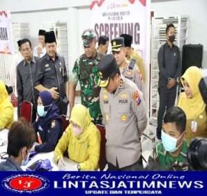 Kapolda Jatim Apresiasi Gebyar Vaksinasi Booster di Gresik