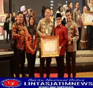 Polresta Sidoarjo Terima Penghargaan Top 5 OAPSI dari Menteri PANRB