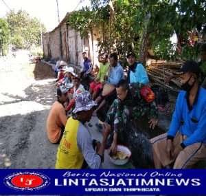 Jalin Hubungan Yang Lebih Dekat, Serda Agung Komsos Dengan Warga Binaanya