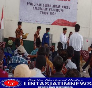 Pemilihan Lurah Antar Waktu berlangsung di GOR Wiwaharaga Wijimulyo