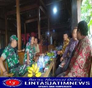 Dekat Dengan Rakyat, Babinsa Wonosegoro Hadiri hajatan Warga Binaan