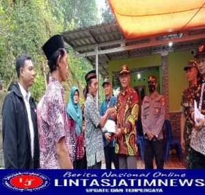 Babinsa Jatimulyo Hadiri Penyerahan Bantuan RTLH