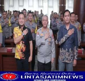 Ditbinmas Polda Jatim Gelar Sosialisasi dan Edukasi Saber Pungli Kepada Bhabinkantibmas se Jawa Timur