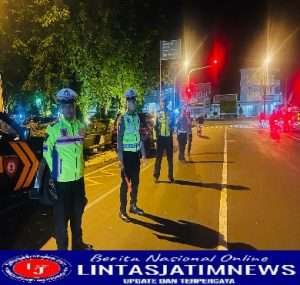 Operasi Gabungan Antisipasi Balap Liar, Puluhan Motor Di Angkut Polisi Ke Polresta Banyuwangi