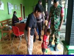 Babinsa Cerme Bantu Pelayanan Kesehatan Balita