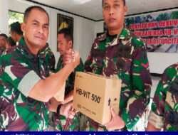 Wujud Perhatian KASAD, Kodim 0801/Pacitan Berikan Vitamin HB-Vit 500 Kepada Babinsa