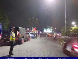 Ciptakan Kamtibmas Kondusif, Polres Gresik Gelar Patroli Rutin di Malam Hari