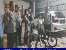 Kapolresta Sidoarjo Salurkan Taliasih dan Bantuan Sepeda untuk Anak Polisi Korban Tragedi Kanjuruhan