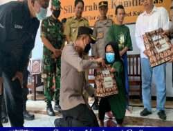 Peduli Sesama, Polres Blitar Kunjungi dan Beri Bantuan Rumah Kinasih