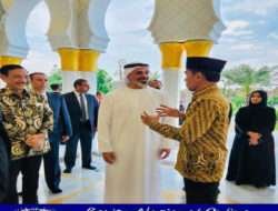 Presiden Jokowi Terima Kedatangan Putra MBZ di Surakarta