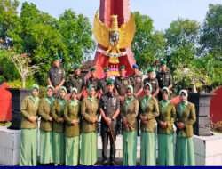 Peringati Hari Juang TNI AD Tahun 2022, Kodim 0801/Pacitan Menggelar Acara Ziarah Dan Tabur Bunga di TMP