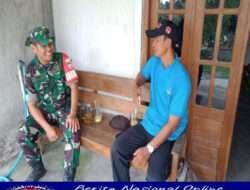 Babinsa Bentak : Pola Makan Sehat Jaga Daya Tahan Tubuh saat Musim Hujan