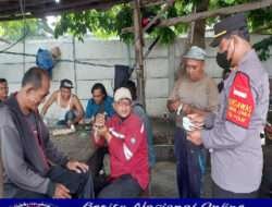 Humanis, Polisi Himbau Masyarakat Disiplin Prokes