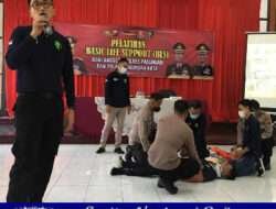 Tingkatkan Kemampuan Personel, Polres Pasuruan Kota Gelar Pelatihan Basic Life Support