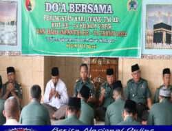 Kodim Ngawi Gelar Do'a Bersama Peringati HJK TNI AD, Hari Infanteri TNI AD Dan HUT Kodam V/Brawijaya