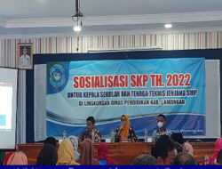 Bidang GTK, Dinas Pendidikan Kabupaten Lamongan Sosialisasikan SKP Tahun 2022