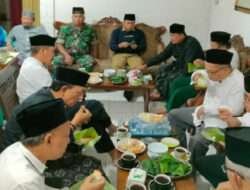 Pererat Hubungan Silaturahmi, Danramil 0801/12 Pringkuku Komsos Dengan Tokoh Agama