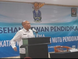 Sarasehan Dewan Pendidikan Peningkatan Kinerja IPM dan Mutu Pendidikan Dibuka Kepala Dinas Pendidikan Provisinsi Jawa Timur