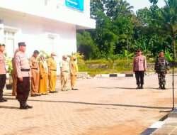 Wujud Belanegara dan Perkuat Sinergritas Tiga Pilar, Koramil Wonosegoro Laksanakan Upacara