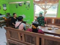 Peran Aktif Babinsa Koramil 0805/ 09 Kendal Laksanakan Komsos Dengan Tokoh Masyarakat