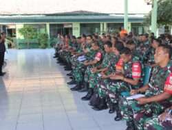 Babinsa Kodim Sragen Menerima Sosialisasi Vit HB dan Percepatan penurunan Stunting