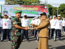 Peduli Generasi Penerus Bangsa Kodim 0732/Sleman Gelar Pembinaan Karakter Pelajar SMAN 1 Sleman