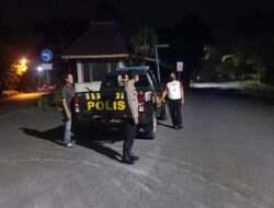 Jelang Natal dan Tahun Baru, Polsek Kebomas Intensifkan Patroli dini hari