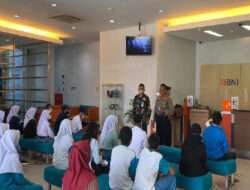 Cegah Aksi Penipuan Lewat Medsos, Polres Ponorogo Berikan Penyuluhan Nasabah Bank