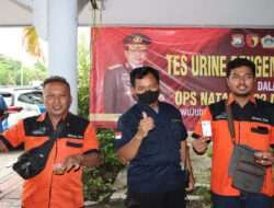 Operasi Lilin Semeru 2022, Polres Gresik Gelar Tes Urine Dadakan di Terminal Bunder