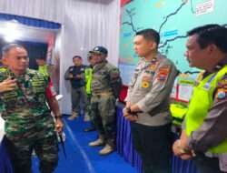 Pastikan Situasi Aman, Dandim 0801/Pacitan Pantau Pos Pengamanan Nataru
