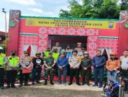 Kendarai Motor Trail, Dandim 0801/Pacitan Dan Forkopimda Cek Pos Pam Nataru 2022/2023