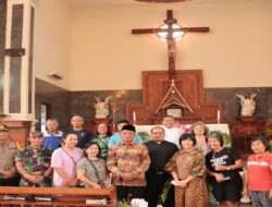 Dandim 0802/Ponorogo Turut Dampingi Menko PMK Tinjau Pengamanan Persiapan Nataru 2023 di Wilayah Kabupaten Ponorogo