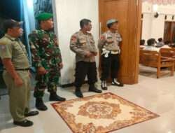 Berikan Rasa Aman dan Nyaman,Koramil Juwangi bersinergi Amankan Ibadah Malam Natal