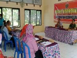 Bati Tuud Koramil 0805/13 Kedunggalar Hadiri Rapat Koordinasi Tingkat Kecamatan