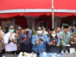 Bersama Forkopimda, Polres Tulungagung Musnahkan Ribuan Botol Miras Hasil Operasi