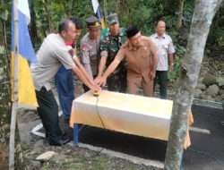 Cegah Dini, Danramil Wonosegoro hadiri Sosialisai dan pemasangan alat EWS